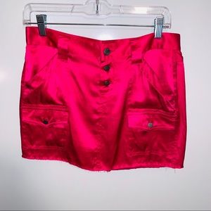 Joie Wango Tango Wild Pink Micro Mini Skirt Size 4